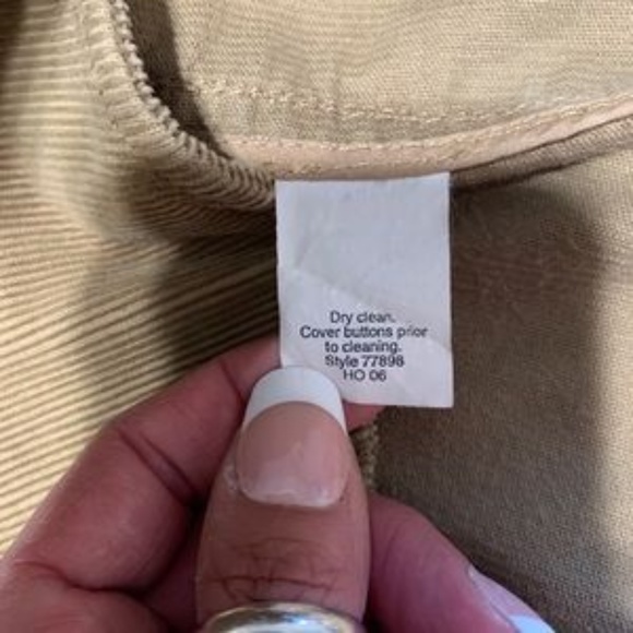 J. Crew Corduroy Jacket Size Medium - Picture 8 of 8